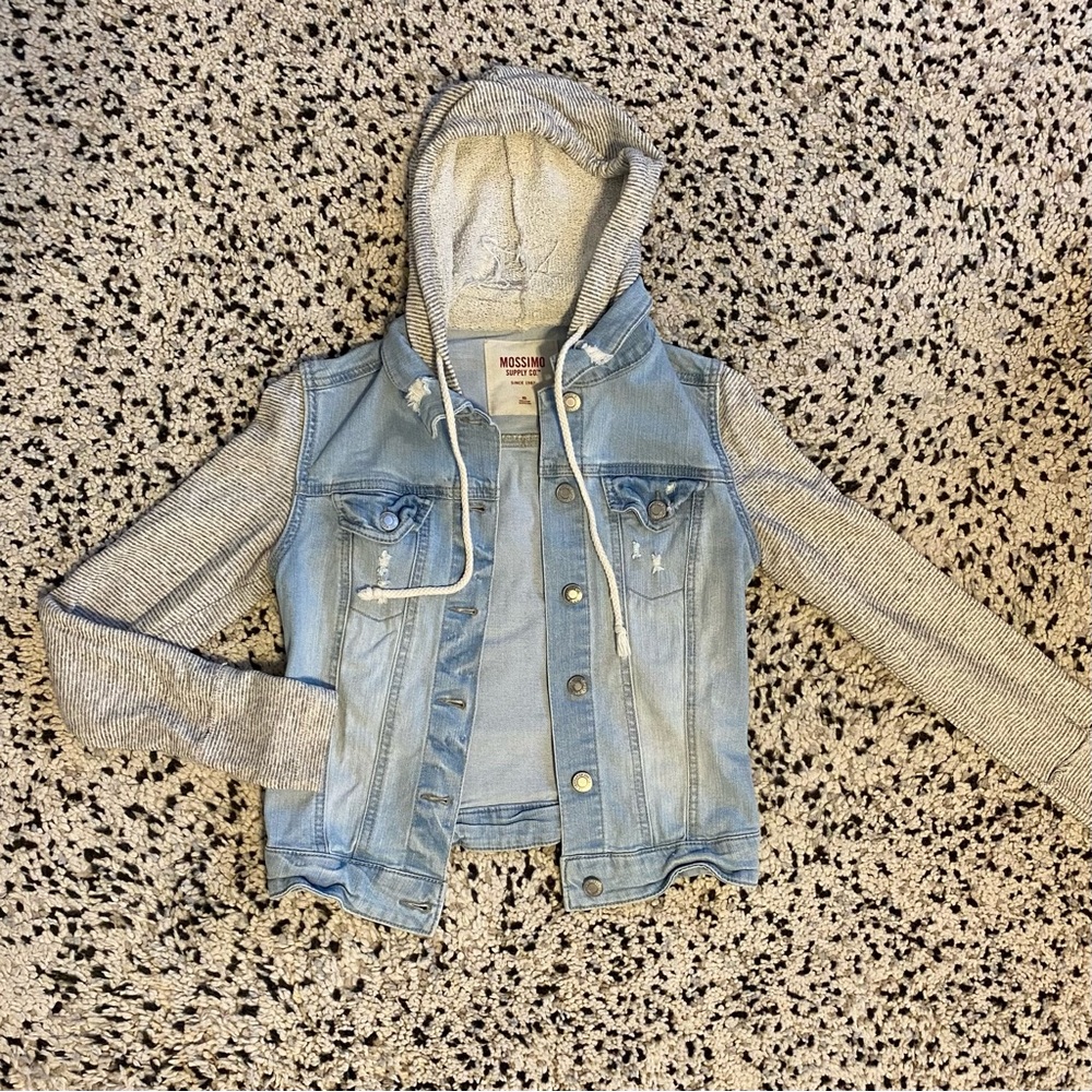 Mossimo jean jacket/hoodie